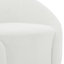 Fauteuil demi-tonneau pivotant rembourré Aunna-1325850112