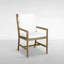 Newport Patio Dining Armchair with Cushions-62379660-63361393-84544960
