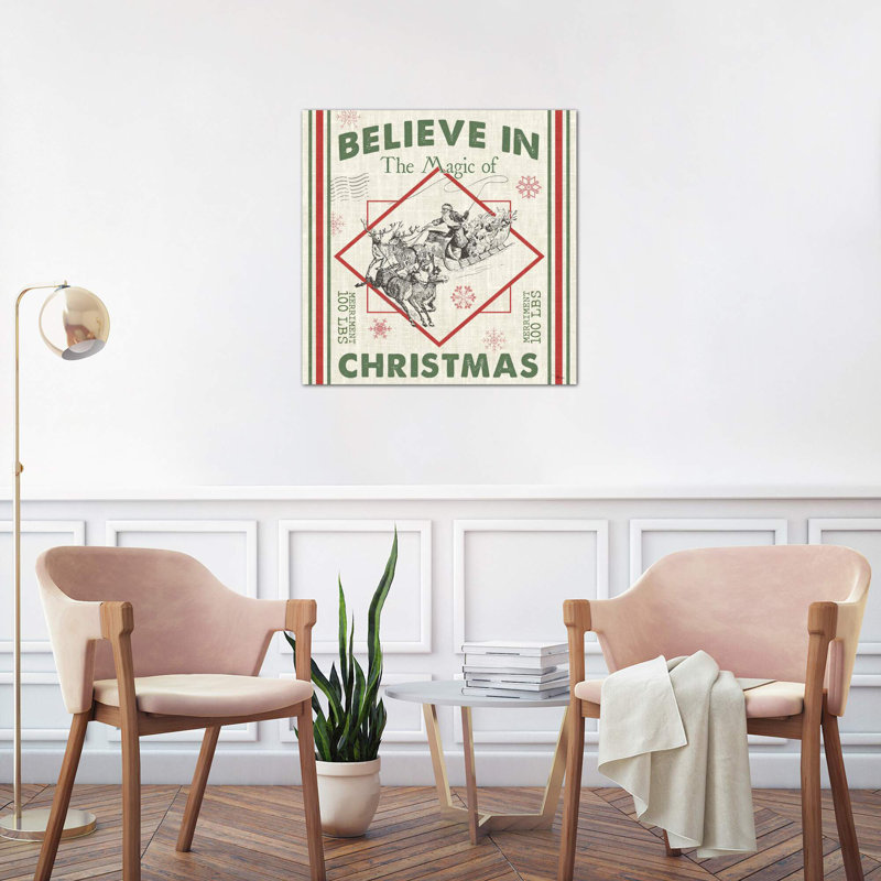 Believe In The Magic I by Pela Studio - Wrapped Canvas Print, 45.72 cm H x 45.72 cm W x 1.91 cm D