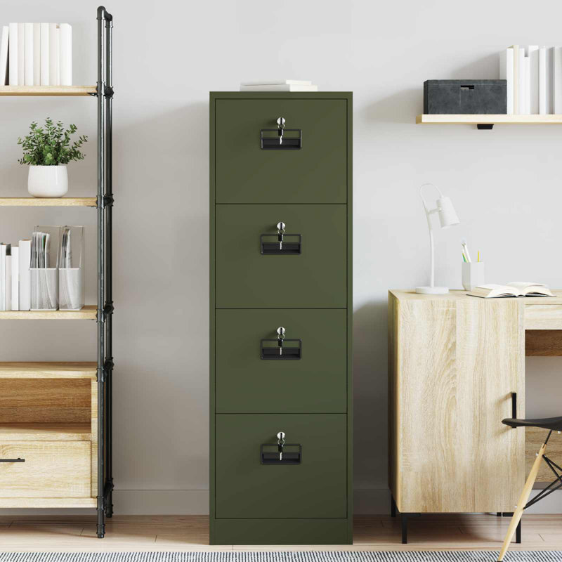 Storage Cabinet, Olive Green