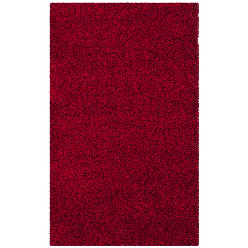 Tapis à poil long de couleur unie performance Santa Monica Vandoren, Rectangle 9 pi 6 po x 13 pi