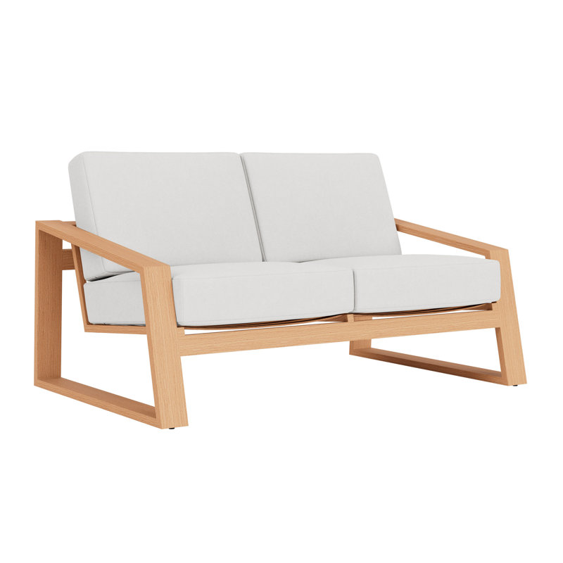 Pursuit Outdoor 2 - Seat Loveseat, Canvas Natural