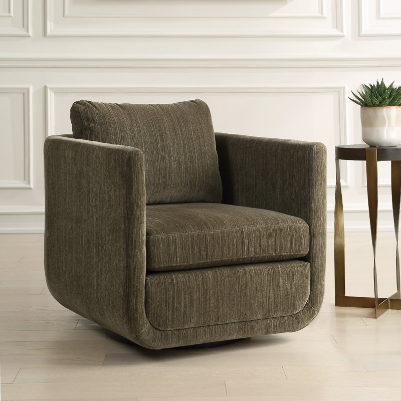 Lindenwold Herb Swivel Chair, Green