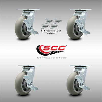 Thermoplastic Rubber Caster