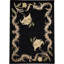 Hand-Knotted High-Quality Black Area Rug