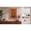 Centered Owl Mid-Century - Wrapped Canvas-1418629167-1418629166