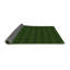 Tapis vert en laine à carreaux-830356688