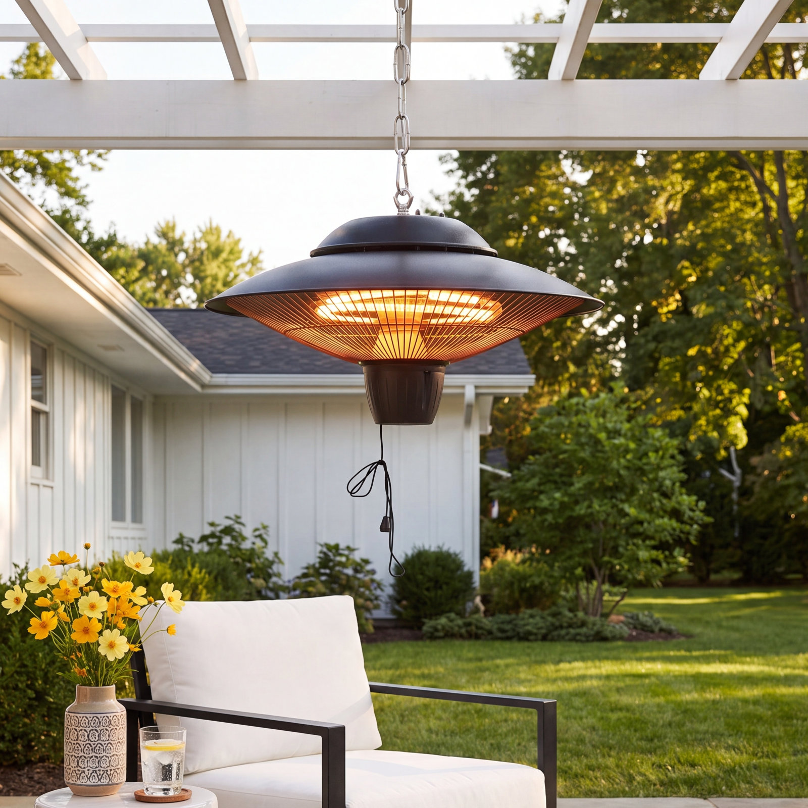 Romano 5100 Electric Hanging Patio Heater