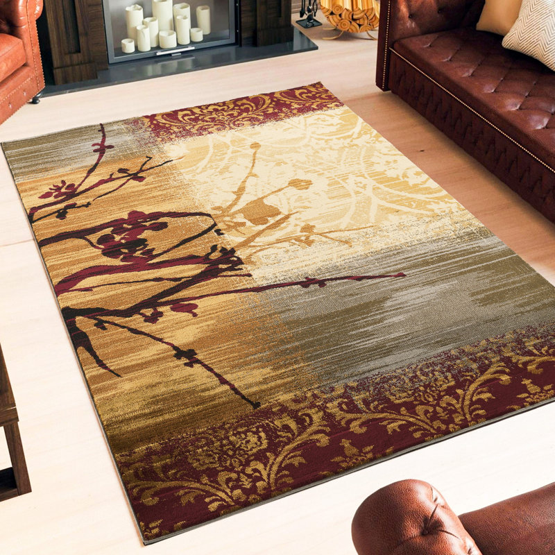Tapis multicolore 5 pi 3 po x 7 pi 3 po, 5 pi 3 po x 7 pi 3 po