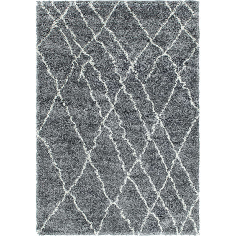 Striped Indoor Rug, Rectangle 6'1" x 9'