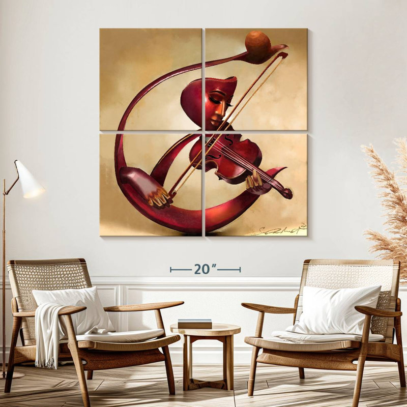 Leisha Ethereal Strings, 57" H x 57" W