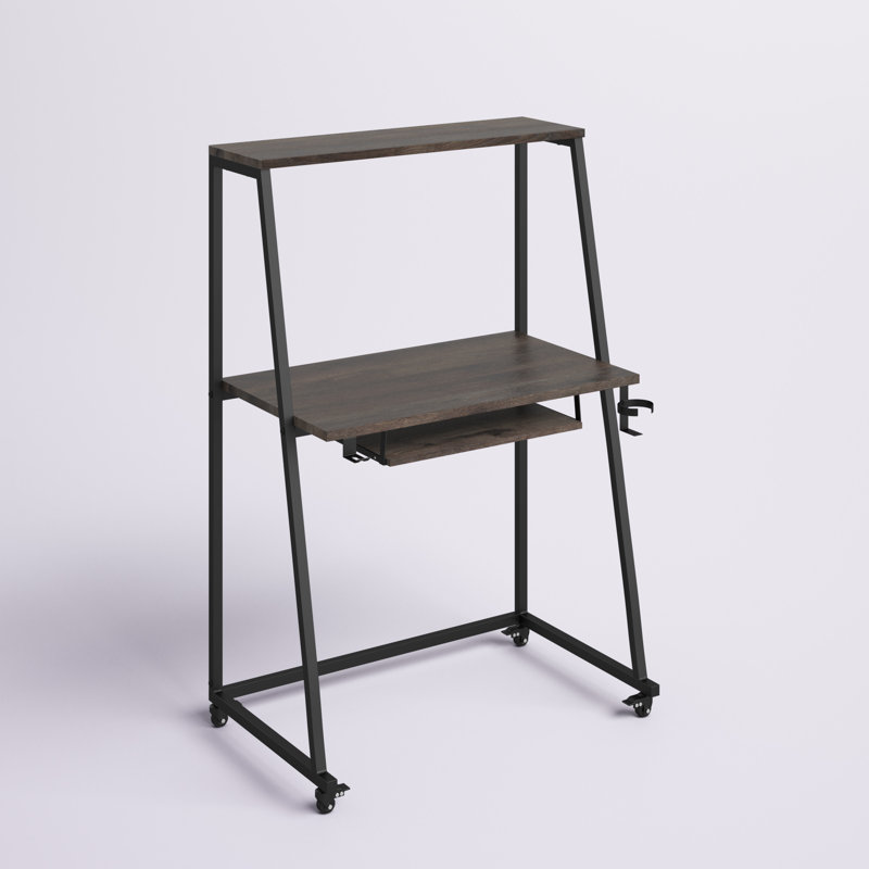Metal Base Computer Desk