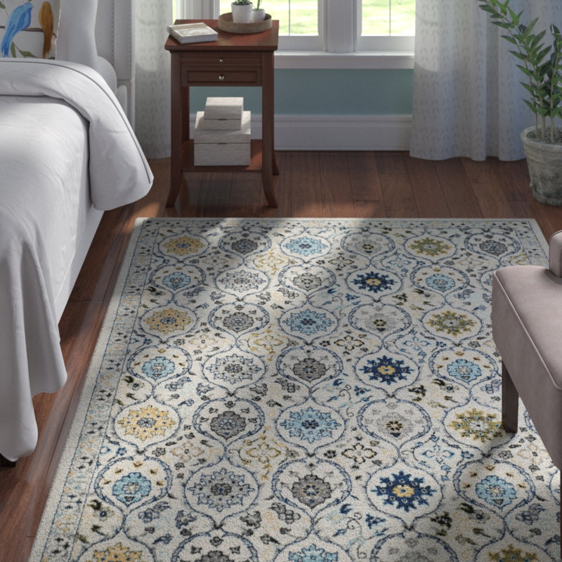 Osakis Performance Floral Rug, Rectangle 4' x 6'