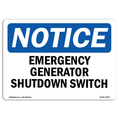 Notice Sign