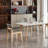 Sintered Stone Dining Table with Ash Chairs