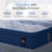 EGOHOME 14" Medium Hybrid Mattress In A Box-copper Infused & Edge Support-324372667-324951029