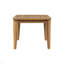 Table basse d'extérieur en bois d'acacia