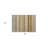 2' X 3' Chocolate Striped Washable Non Skid Indoor Outdoor Area Rug