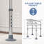 Cristoforo Gray Shower Chair