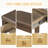 59.84'' Elegant Console Table With Oak Veneer,Light Luxury Entryway Table With 3 Drawers,Farmhouse Sofa Table With Soft-Corner Design-1256763655