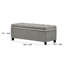Banc de rangement à couvercle rabattable Droitwich-2101319200