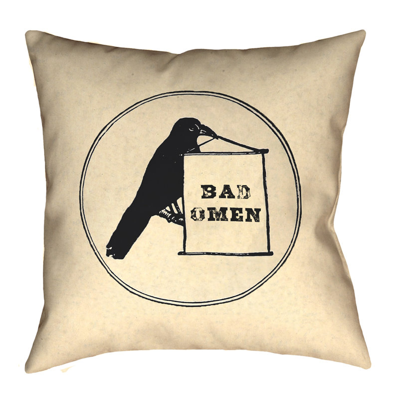 Katelyn Smith Outdoor Reversible Throw Pillow, 16" x 16"