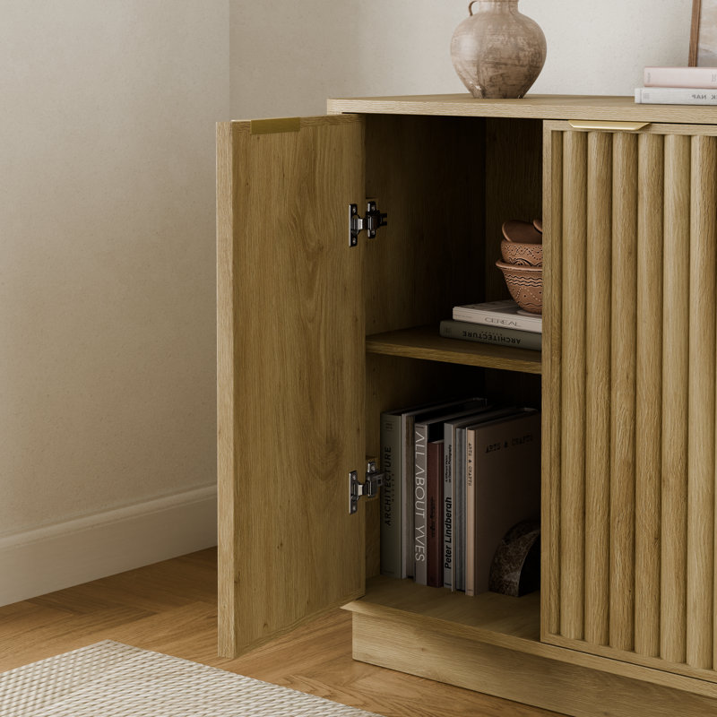 Cylora 30.7" Buffet Storage Cabinet with 2 Doors