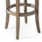 Maven Lane Eva Stool with Faux Leather Upholstery-774040922-774040923