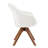 Brister 23" Blue Fabric And Natural Swivel Accent Arm Chair-2015706284-2135937666