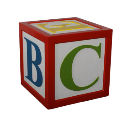 Bloc de lettres Jahlea surdimensionné, H 24 po x l 24 po x P 24 po