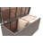 Krikacy Outdoor 200 Gallons Brown Storage Box with Hydraulic Support