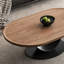 Table basse noire élégante et élégante