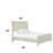 Aubrieanna Panel Bed-657224464-608312364