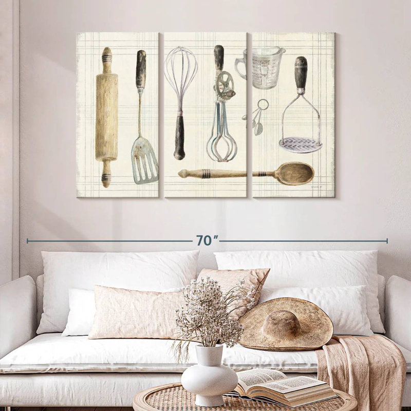 Senne Floursack Kitchen Dark, 32" H x 50" W