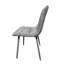 Velvet Upholstered Kitchen Dining Chair With Strong Black Metal Legs Living Room Bedroom Chair-838697052-852380551
