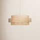 Gaia 2 Light Rattan Dimmable Pendant