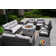Omied Wicker/Rattan 9 - Person Seating Group With Cushions