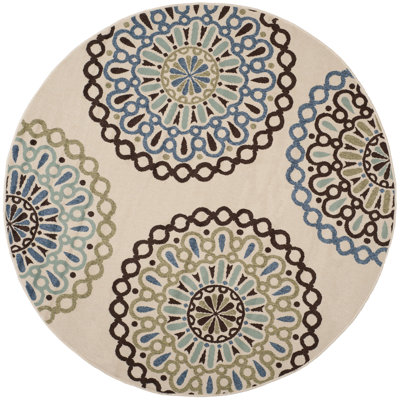 Centeno Veranda Performance Floral Indoor/Outdoor Area Rug