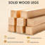 Leather Match Upholstered Storage Bench