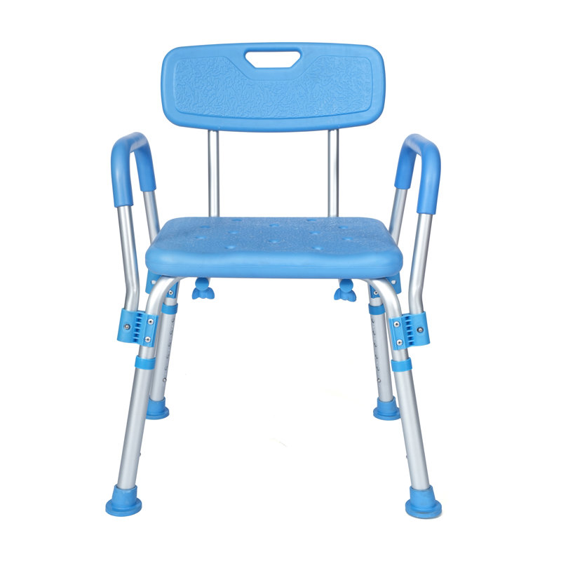 Joey 300 Lb. Chaise de bain et de douche à capacité réglable avec dossier à profondeur réglable