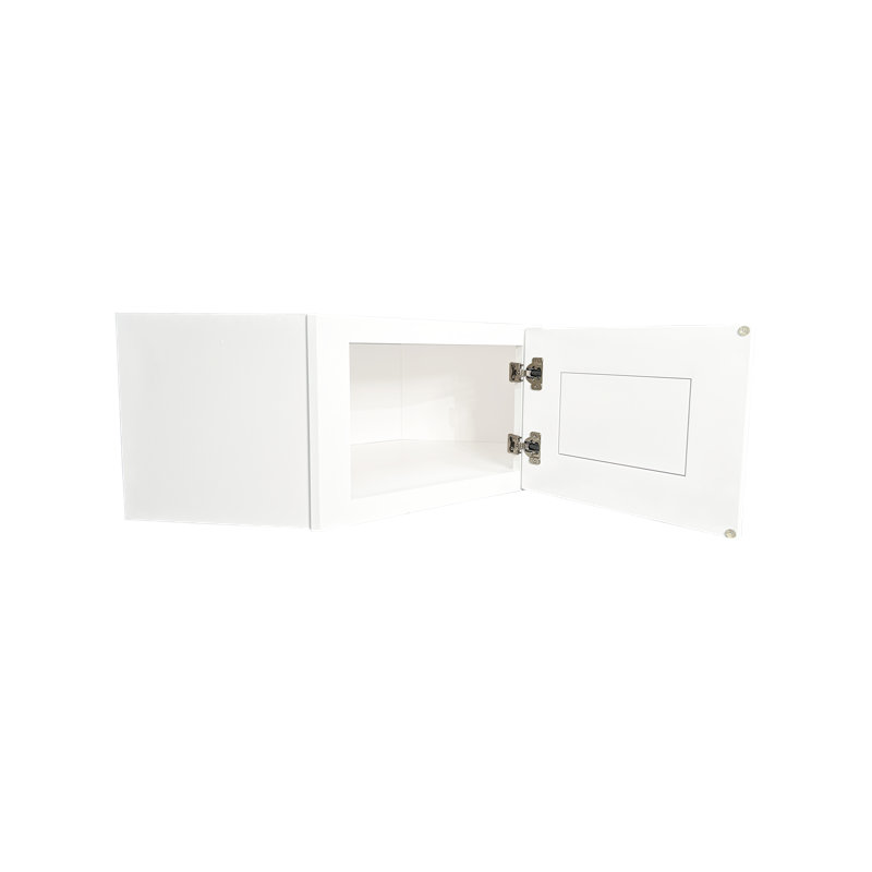 Rangement pour armoire d'angle en contreplaqué Shaker l 24 po x H 12 po Shaker, prêt à assembler