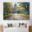 Ensemble de décorations murales vert et gris College Center Charm - College & University-2119333842-2119333853