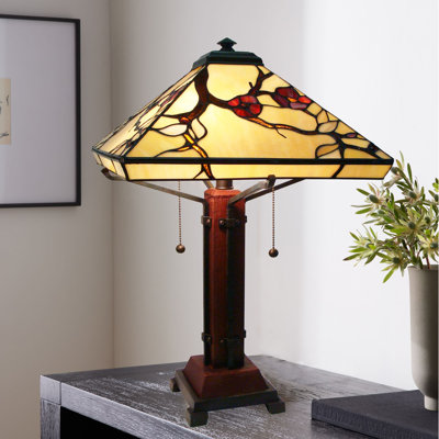 Fine Art Lighting Tiffany Style 24" Sakura Table Lamp