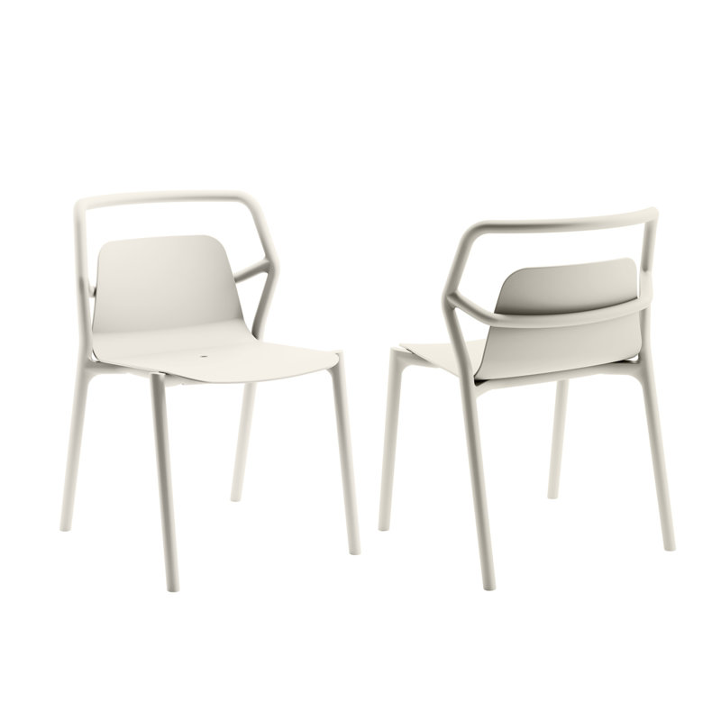 Chaise d'appoint Aspin, Blanc