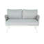 Causeuse et table en acier Mariano-342879130