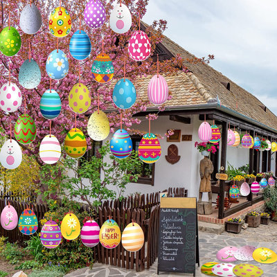 Ensemble d'œufs de Pâques 30 pièces