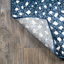 Tapis bleu marine / crème Allerie-166988421