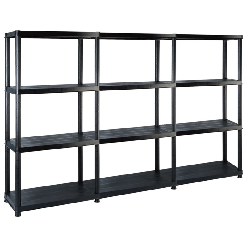 Pawlowski 248.5cm W Plastic Shelving Unit