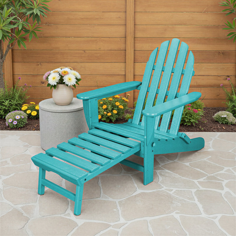 Chaise Adirondack d'extérieur en PEHD Classics, Aruba