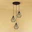 Augustin 3 - Light Black Pendant